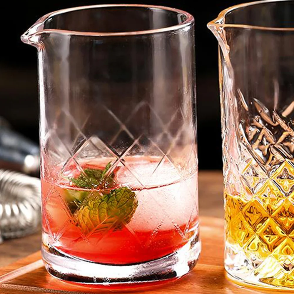 1Pc 700ML Crystal Cocktail Mixing Glass Bar Mixing Pitcher for Stirring Drinks
1Pc 700ML Crystal Cocktail Mixing Glass Bar Mixing Pitcher for Stirring Drinks