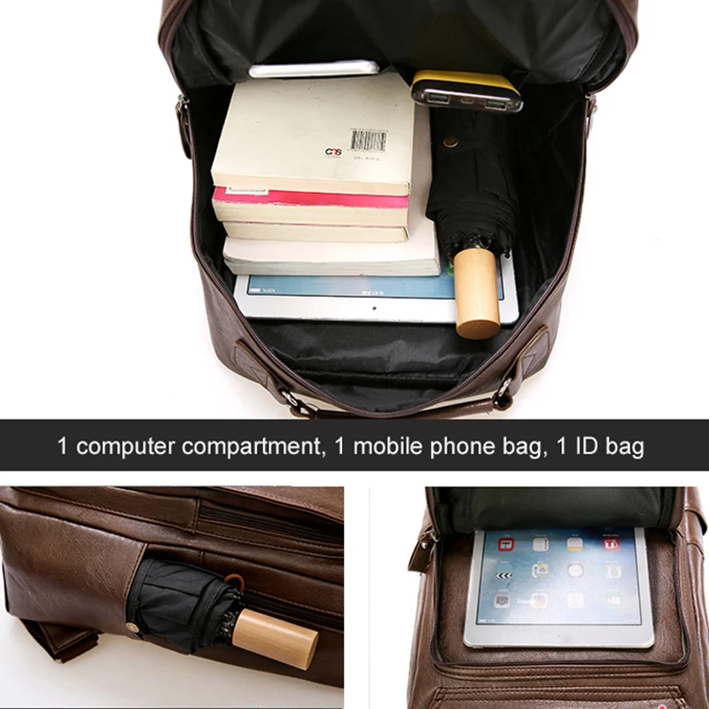 Fashion Women Backpack Waterproof PU Leather Travel Bag Woman Large Capacity Teenager Female Mochila Laptop Backpacks Men
Fashion Women Backpack Waterproof PU Leather Travel Bag Woman Large Capacity Teenager Female Mochila Laptop Backpacks Men
