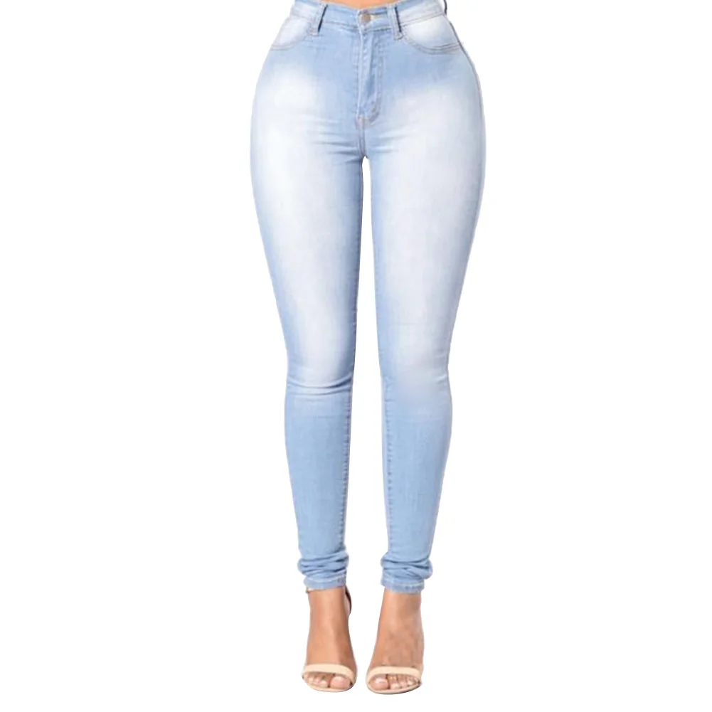 jeans High Waist Straight jeans Fashion Women High Waist Elastic Skinny Jeans Washed Denim Cowboy Long Pencil Pants 
jeans High Waist Straight jeans Fashion Women High Waist Elastic Skinny Jeans Washed Denim Cowboy Long Pencil Pants