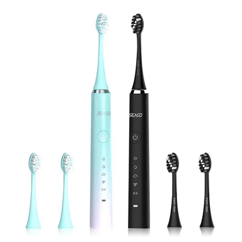 Original Seago Electric Toothbrush USB Rechargeable Full Body Waterproof Ultrasonic Teeth Brush 5 Brushing Modes Low Noise Brush
Original Seago Electric Toothbrush USB Rechargeable Full Body Waterproof Ultrasonic Teeth Brush 5 Brushing Modes Low Noise Brush