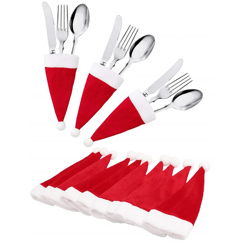 VOGVIGO 10Pcs Prepare For New Year 2020 Christmas Ornaments Noel Tableware Knife Fork Christmas Hat Bag Noel Decoration for Home
VOGVIGO 10Pcs Prepare For New Year 2020 Christmas Ornaments Noel Tableware Knife Fork Christmas Hat Bag Noel Decoration for Home
