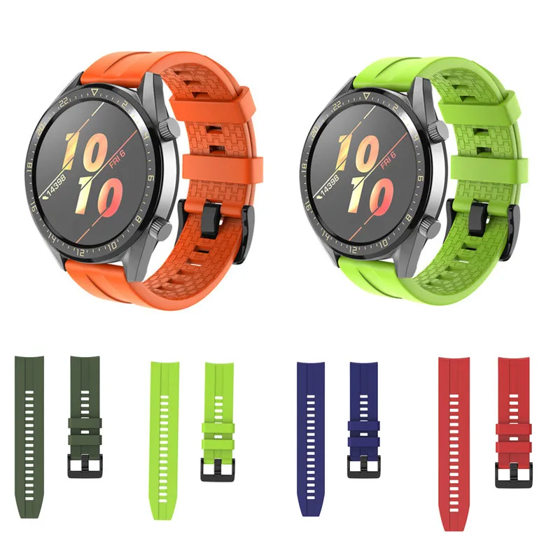 Ремешок силиконовый для смарт-часов Huawei Watch GT / GT2 46 мм, браслет для Amazfit GTR 47 мм/Stratos 2 3
Ремешок силиконовый для смарт-часов Huawei Watch GT / GT2 46 мм, браслет для Amazfit GTR 47 мм/Stratos 2 3