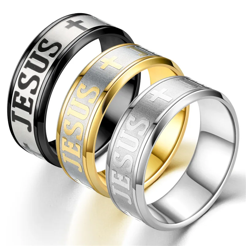 The new version of creative popular men's ring fashion personality retro style men's ring exclusive holiday gift for fierce men 
The new version of creative popular men's ring fashion personality retro style men's ring exclusive holiday gift for fierce men