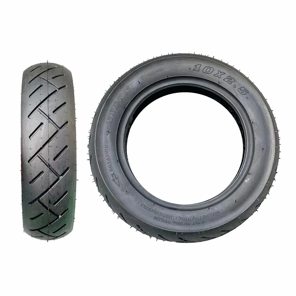 10X2.50 Electric Scooter Tubeless Thickened Tires 10x2.50 Vacuum Wheel Excellent Replacement Applications 60mm Width Rubber
10X2.50 Electric Scooter Tubeless Thickened Tires 10x2.50 Vacuum Wheel Excellent Replacement Applications 60mm Width Rubber