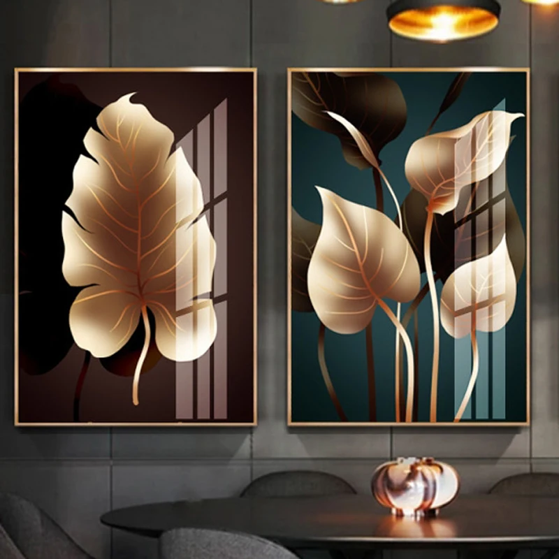 Modern Plant Golden Leaf Canvas Painting Posters and Print Leaves Nordic Style Art Aisle for Living Room Bedroom Decoration
Modern Plant Golden Leaf Canvas Painting Posters and Print Leaves Nordic Style Art Aisle for Living Room Bedroom Decoration