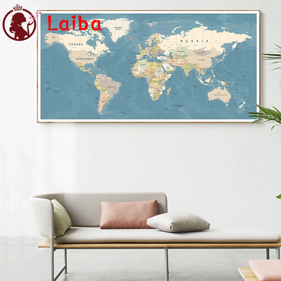 2021 new full square round diamond Modern art world map set diy diamond painting 5d diamond mazayka embroidery room decor art
2021 new full square round diamond Modern art world map set diy diamond painting 5d diamond mazayka embroidery room decor art