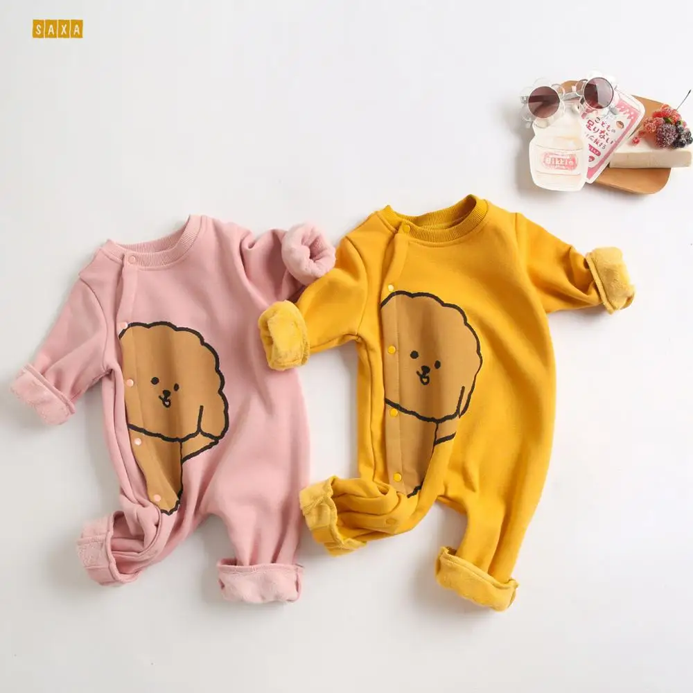 Baby onesies autumn and winter 100% cotton plus velvet thickening newborn clothes cartoon single-breasted baby boy clothes
Baby onesies autumn and winter 100% cotton plus velvet thickening newborn clothes cartoon single-breasted baby boy clothes
