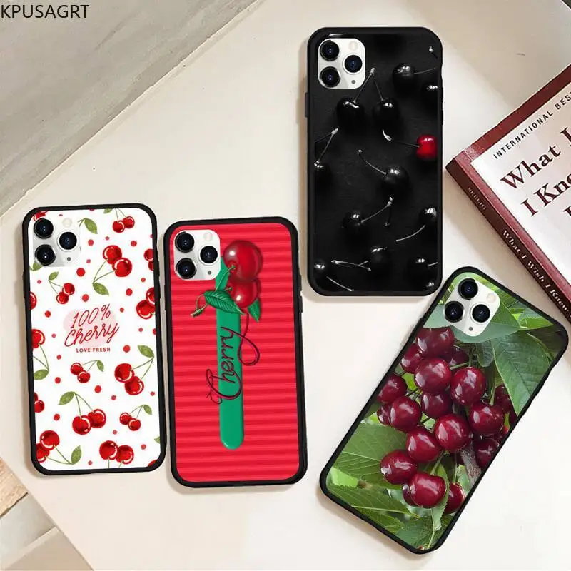 KPUSAGRT Fruit cherry Phone Case Rubber for iPhone 11 pro XS MAX 8 7 6 6S Plus X 5S SE 2020 XR case
KPUSAGRT Fruit cherry Phone Case Rubber for iPhone 11 pro XS MAX 8 7 6 6S Plus X 5S SE 2020 XR case