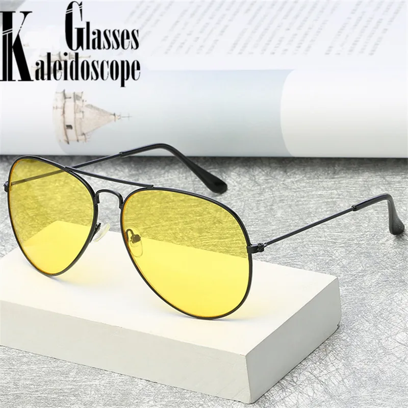 Women Men Night Vision Driver Sunglasses Fashion Pilot Sun Glasses Male Classic Yellow Eyewear for Driving Goggles UV400
Women Men Night Vision Driver Sunglasses Fashion Pilot Sun Glasses Male Classic Yellow Eyewear for Driving Goggles UV400