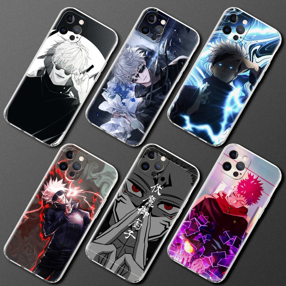 Jujutsu Kaisen Soft Transparent Phone Case Cover for iPhone 13 12 11 Pro Max X XR 8 7 Plus SE 2020 XS Max Luxury Shell Coque TPU
Jujutsu Kaisen Soft Transparent Phone Case Cover for iPhone 13 12 11 Pro Max X XR 8 7 Plus SE 2020 XS Max Luxury Shell Coque TPU