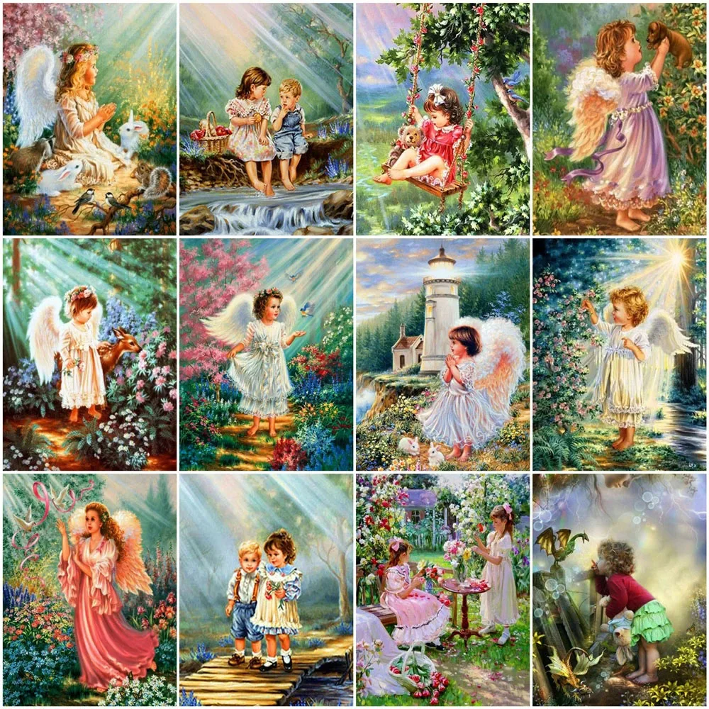AB Diamond Painting Angel Girl Portrait Home Decor DIY Rhinestone Kit Full Square Round Diamond Embroidery Mosaic Gift
AB Diamond Painting Angel Girl Portrait Home Decor DIY Rhinestone Kit Full Square Round Diamond Embroidery Mosaic Gift