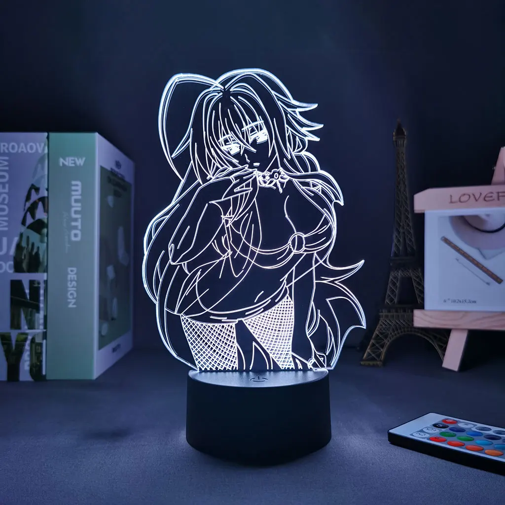 Anime High School DxD Rias Night Light Gremory Room Decorations BackLight Lightings Lamp Night Led Lamp
Anime High School DxD Rias Night Light Gremory Room Decorations BackLight Lightings Lamp Night Led Lamp