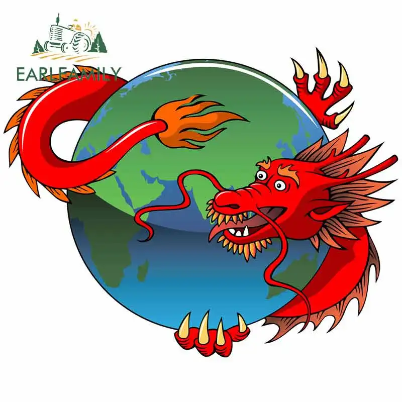 EARLFAMILY 13cm x 10.3cm Car Stickers Chinese Dragon Window Decal Personality Creative Decoration
EARLFAMILY 13cm x 10.3cm Car Stickers Chinese Dragon Window Decal Personality Creative Decoration