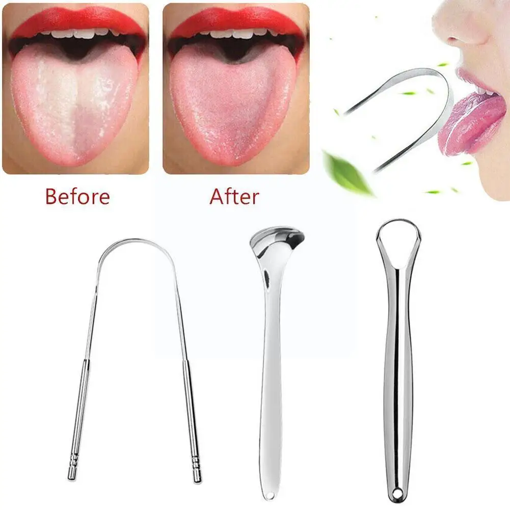 Steel Tongue Scraper Tongue Cleaner Cleaning Care Brush Tongue Scraper Bad Remove To Tongue Breath A7t3
Steel Tongue Scraper Tongue Cleaner Cleaning Care Brush Tongue Scraper Bad Remove To Tongue Breath A7t3