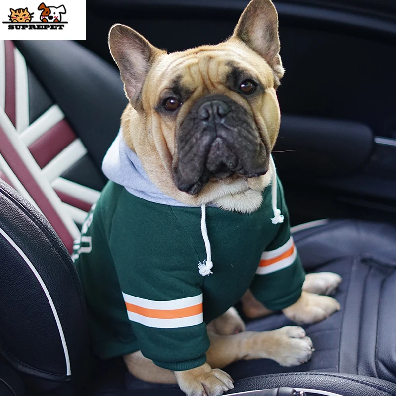 SUPREPET Pet Dog Clothes Dog Grandy Hoodie for French Bulldog Cute French Bulldog Clothes Dog Hoodie Puppy Clothes for Small Dog
SUPREPET Pet Dog Clothes Dog Grandy Hoodie for French Bulldog Cute French Bulldog Clothes Dog Hoodie Puppy Clothes for Small Dog