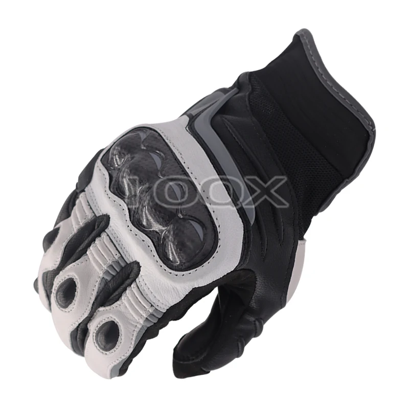 NEW Carbon D1 Short ST Genuine Leather Gloves For Motorcycle Moto GP Sports Racing Black/White/Gray
NEW Carbon D1 Short ST Genuine Leather Gloves For Motorcycle Moto GP Sports Racing Black/White/Gray
