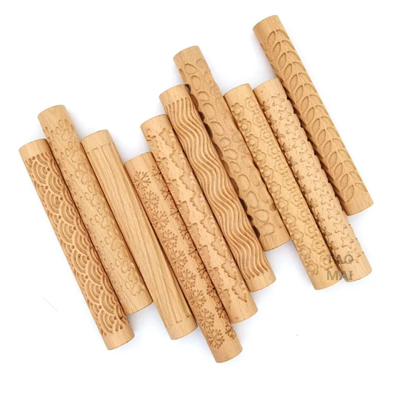 Large Wood Texture Roll Relief Pattern Rolling Mud Stick Clay Polymer Ceramic DIY Mudboard Forming Sculpture Modeling Tool
Large Wood Texture Roll Relief Pattern Rolling Mud Stick Clay Polymer Ceramic DIY Mudboard Forming Sculpture Modeling Tool