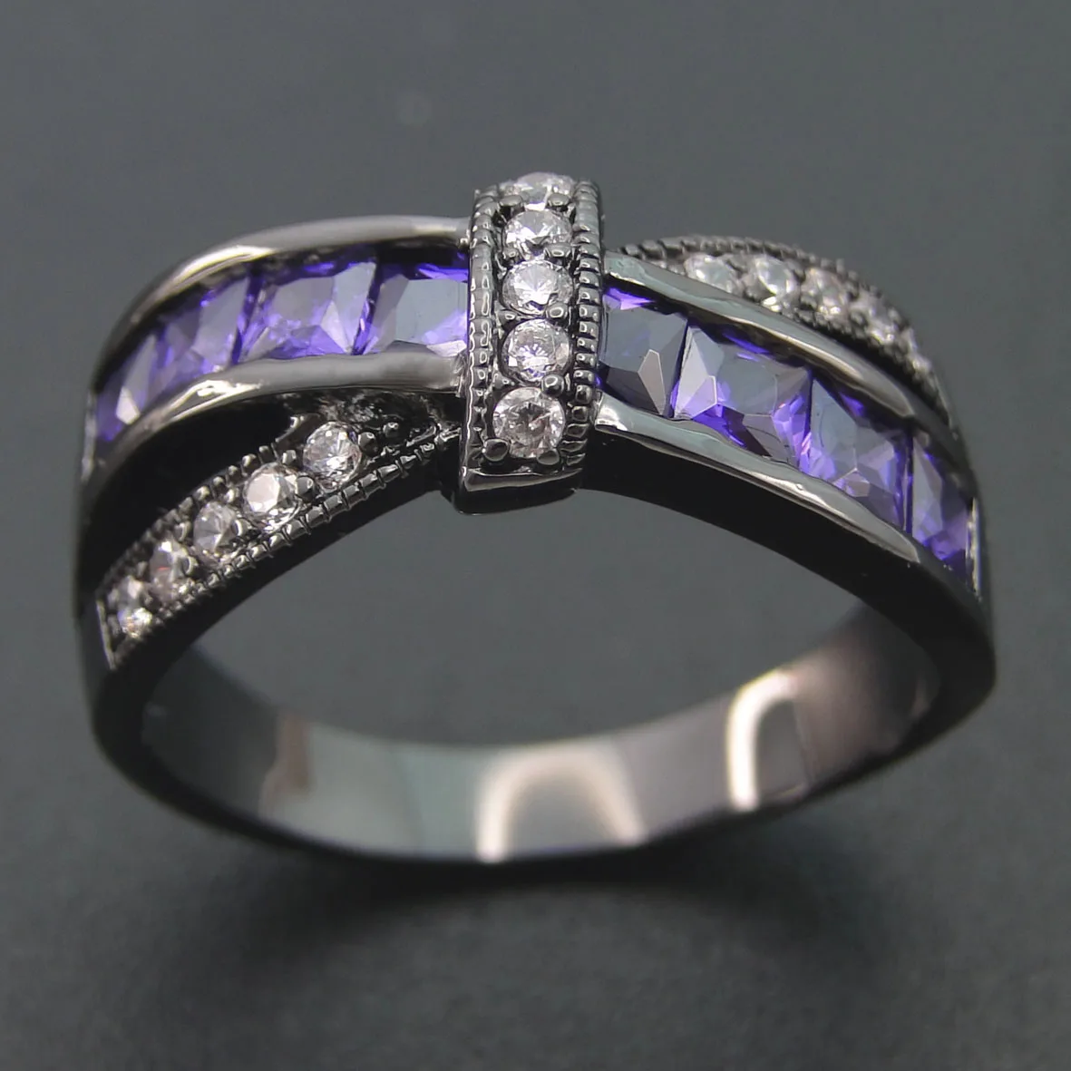 Cross Shape Zirconia Female Ring For Wedding At Night And Party New Jewel In Fashion
Cross Shape Zirconia Female Ring For Wedding At Night And Party New Jewel In Fashion