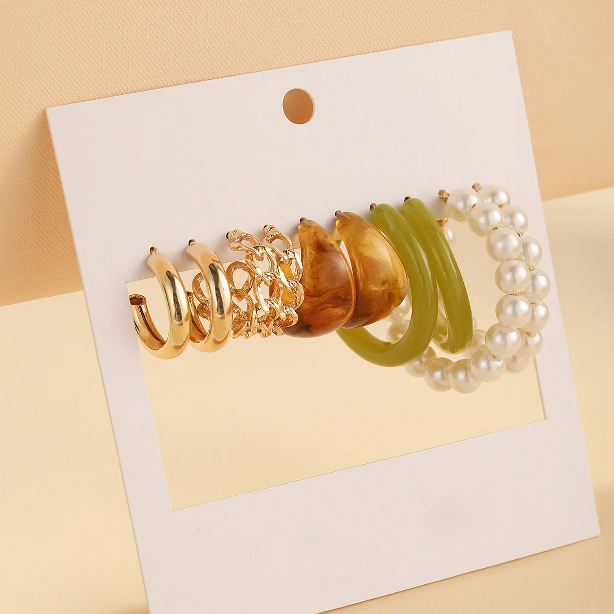 Tendy круглые металлические серьги в стиле бохо 
Tendy круглые металлические серьги в стиле бохо