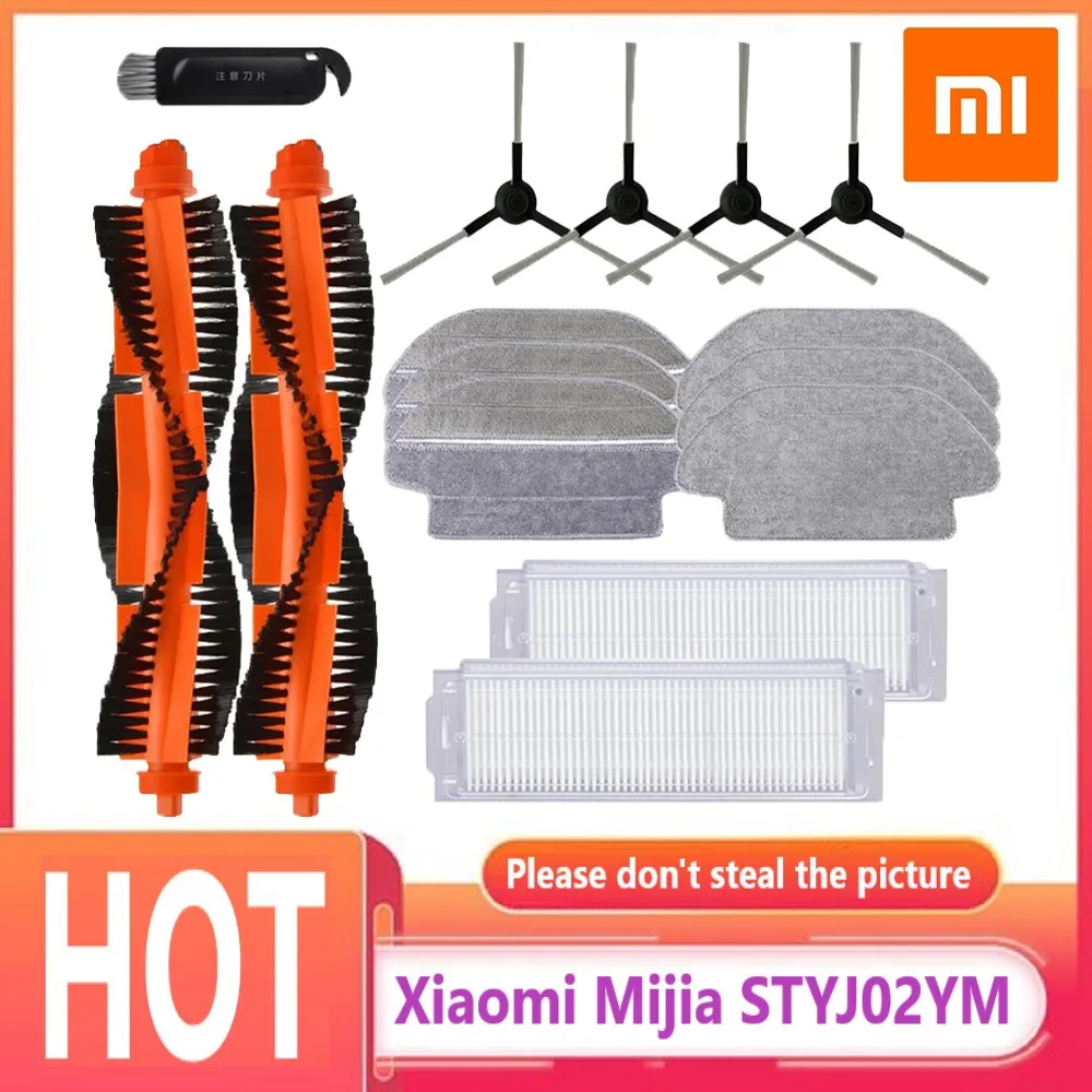 XIAOMI MIJIA Sweeping Mopping Robot Vacuum Cleaner STYJ02YM Spare Part Pack Kits Side Roller HEPA Filter Main brush Mop
XIAOMI MIJIA Sweeping Mopping Robot Vacuum Cleaner STYJ02YM Spare Part Pack Kits Side Roller HEPA Filter Main brush Mop