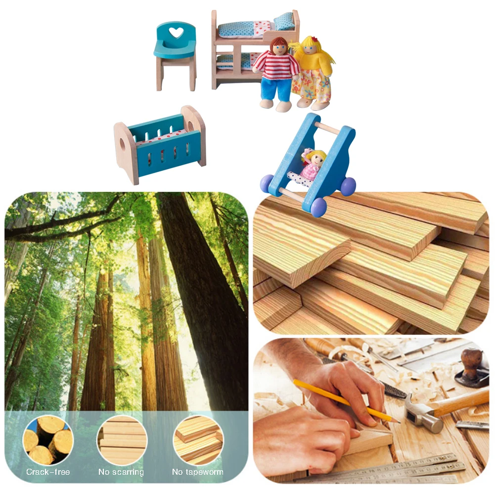 Furniture Dollhouse Toys Set +Family Doll Kids Pretend Wooden Simulation Play for Children Early Learning Supplies
Furniture Dollhouse Toys Set +Family Doll Kids Pretend Wooden Simulation Play for Children Early Learning Supplies