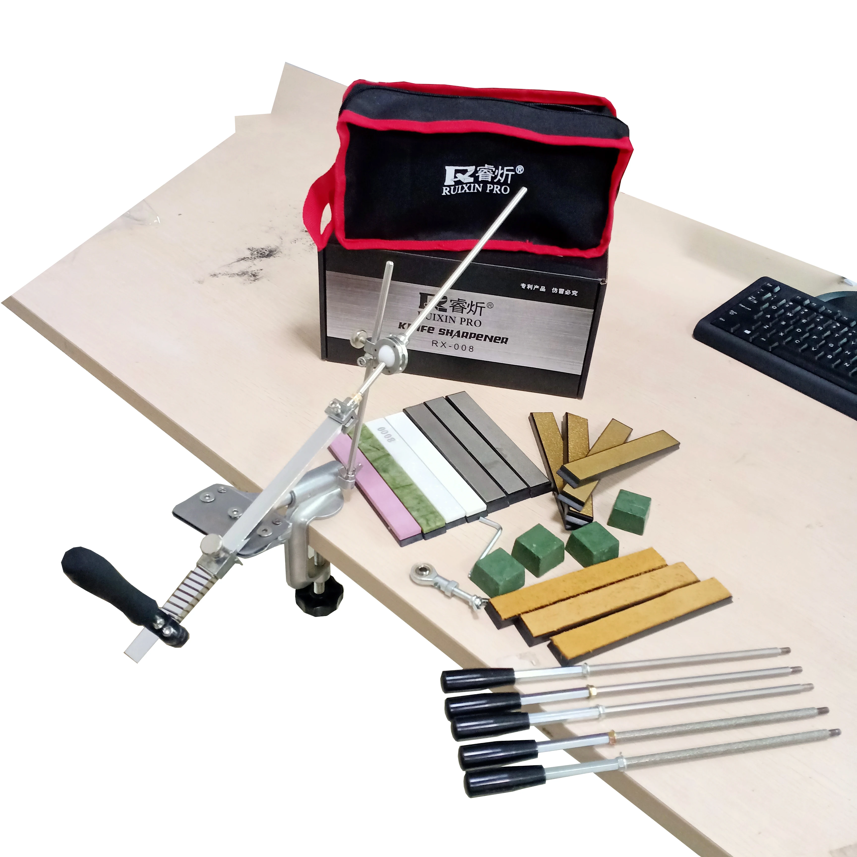 Knife sharpener whetStone Set Combination High Cost-effective diamond bar for RUIXIN PRO RX-008 3pcs-11pcs set
Knife sharpener whetStone Set Combination High Cost-effective diamond bar for RUIXIN PRO RX-008 3pcs-11pcs set