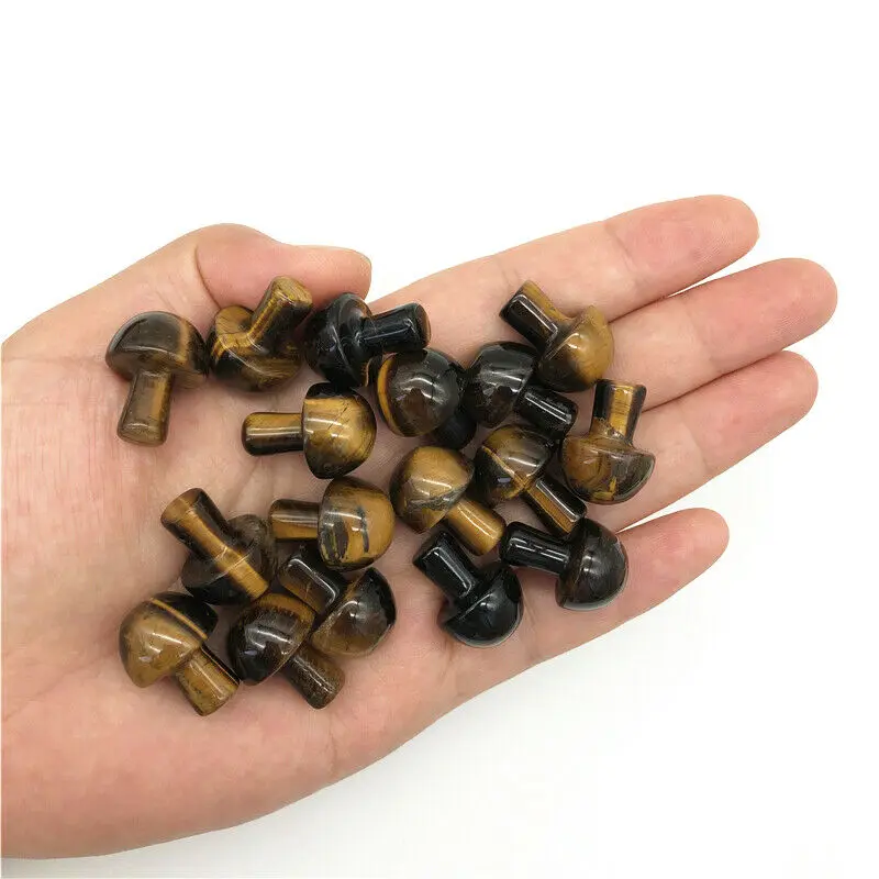Beautiful 1pc Natural Tiger Eye Stone Mushroom Quartz Crystal Hand Polished Healing Decor Natural Quartz Crystals
Beautiful 1pc Natural Tiger Eye Stone Mushroom Quartz Crystal Hand Polished Healing Decor Natural Quartz Crystals