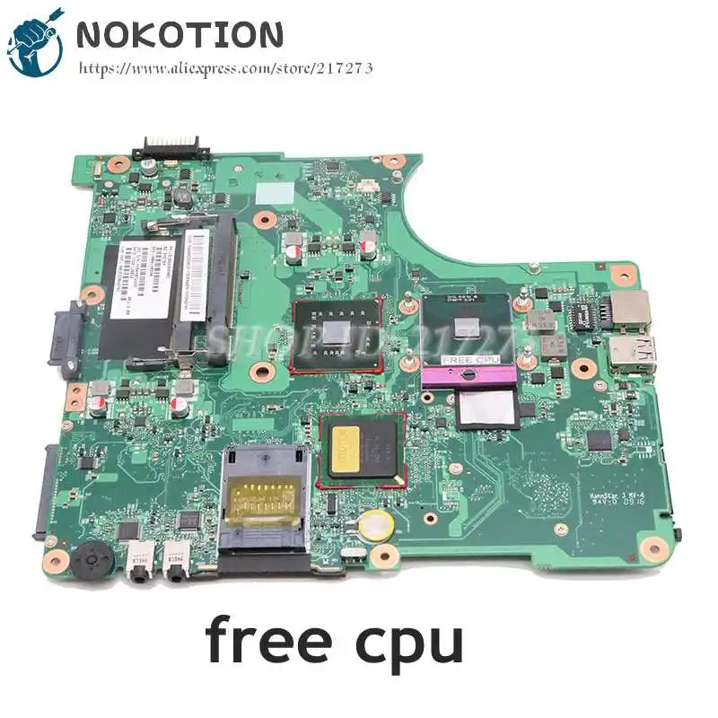 Материнская плата NOKOTION V000138100 V000138420 V000138730 V000138670 для ноутбука TOSHIBA Satellite L300 L305 DDR2 SATA коннектор
Материнская плата NOKOTION V000138100 V000138420 V000138730 V000138670 для ноутбука TOSHIBA Satellite L300 L305 DDR2 SATA коннектор