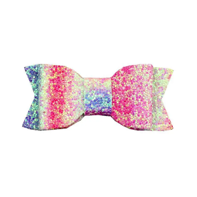 6PCS/Lot Girls Sequin Bows Hair Clips Headwear Handmade Kids Glitter Rainbow Side Hairpin Baby Princess Party Hair Accessories
6PCS/Lot Girls Sequin Bows Hair Clips Headwear Handmade Kids Glitter Rainbow Side Hairpin Baby Princess Party Hair Accessories
