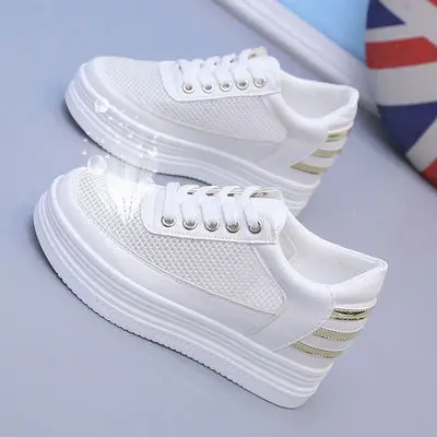basic shoes white with Korean thick soles raised in summer hollowed-out breathable net-surfaced student shoes 2021 Walking shoes
basic shoes white with Korean thick soles raised in summer hollowed-out breathable net-surfaced student shoes 2021 Walking shoes
