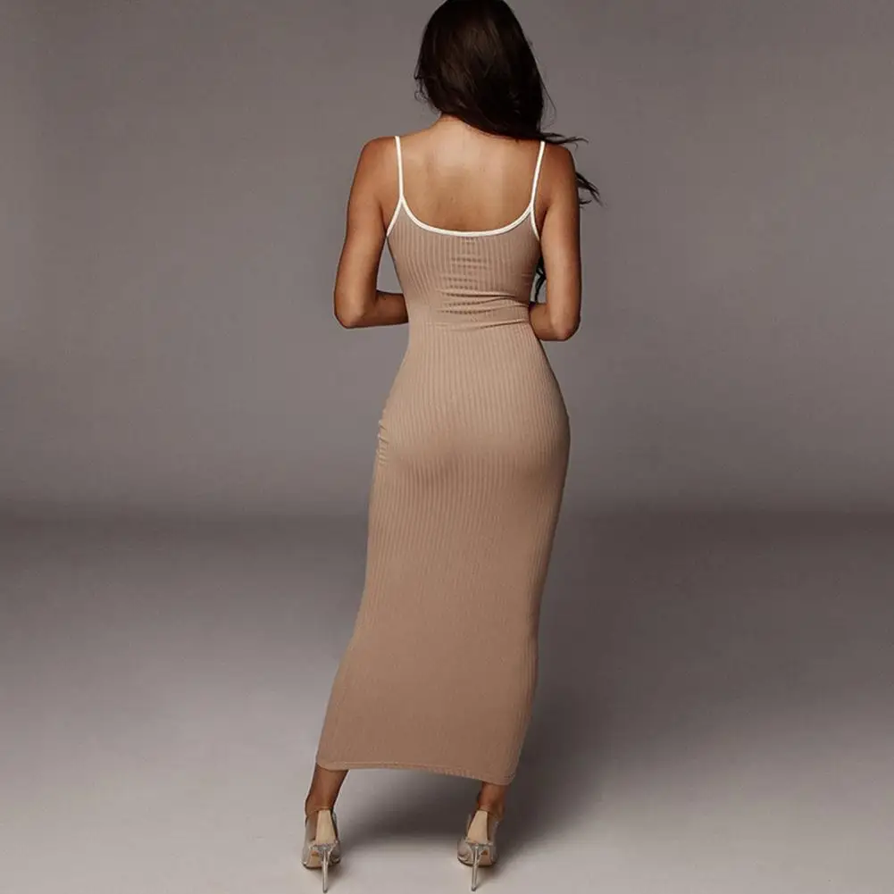 Hot Sales!!!! Women Dress Spaghetti Strap Contrast Color Summer Backless Long Skirt for Dating
Hot Sales!!!! Women Dress Spaghetti Strap Contrast Color Summer Backless Long Skirt for Dating