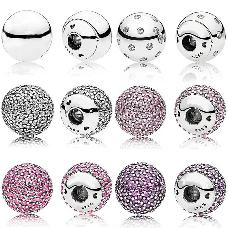 Original 925 Sterling Silver Bead Pave Open Bangle Logo Signature End Cap Charm With Crystal Fit Popular Bracelet DIY Jewelry
Original 925 Sterling Silver Bead Pave Open Bangle Logo Signature End Cap Charm With Crystal Fit Popular Bracelet DIY Jewelry