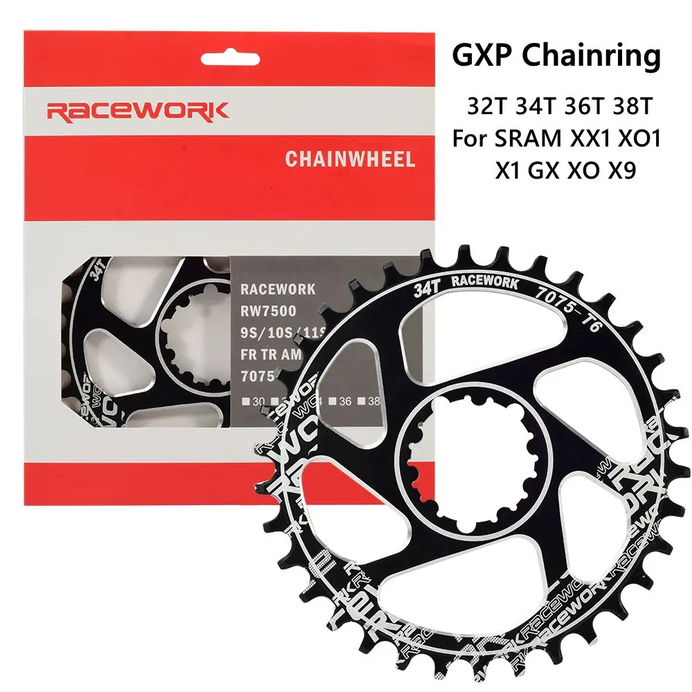 GXP Mountain Bike Chainwheel 32T 34T 36T 38T Crown Bicycle Chainring For SRAM XX1 XO1 X1 GX XO X9 Bicycle Crankset Parts
GXP Mountain Bike Chainwheel 32T 34T 36T 38T Crown Bicycle Chainring For SRAM XX1 XO1 X1 GX XO X9 Bicycle Crankset Parts
