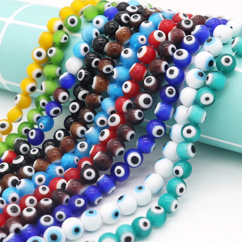 New Arrived Mini Round Shape Jewelry Beads 98pcs/lot 4mm Colorful Evil Eye Lampwork Beads for Jewelry Pendant Bracelet Making
New Arrived Mini Round Shape Jewelry Beads 98pcs/lot 4mm Colorful Evil Eye Lampwork Beads for Jewelry Pendant Bracelet Making