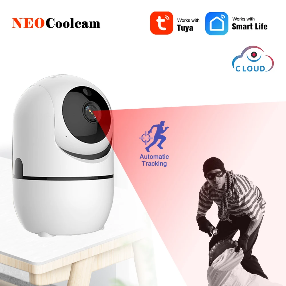NEOCoolcam 2.0MP HD WiFi облачная камера 1080P автоматическое отслеживание домашней безопасности камера s Tuya Smart Life APP с датчиком движения и ночным видени...
NEOCoolcam 2.0MP HD WiFi облачная камера 1080P автоматическое отслеживание домашней безопасности камера s Tuya Smart Life APP с датчиком движения и ночным видени...