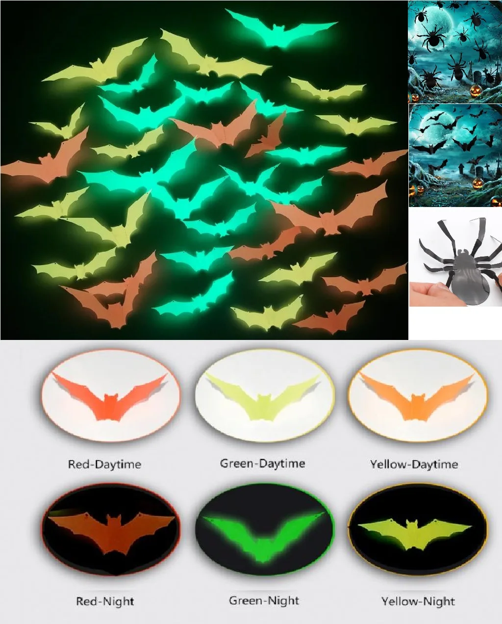 70PC Halloween 3D Bats Decoration Scary Black Bat Sticker for Home Decor DIY Wall Decal Bathroom Indoor Hallowmas Party Supplies
70PC Halloween 3D Bats Decoration Scary Black Bat Sticker for Home Decor DIY Wall Decal Bathroom Indoor Hallowmas Party Supplies