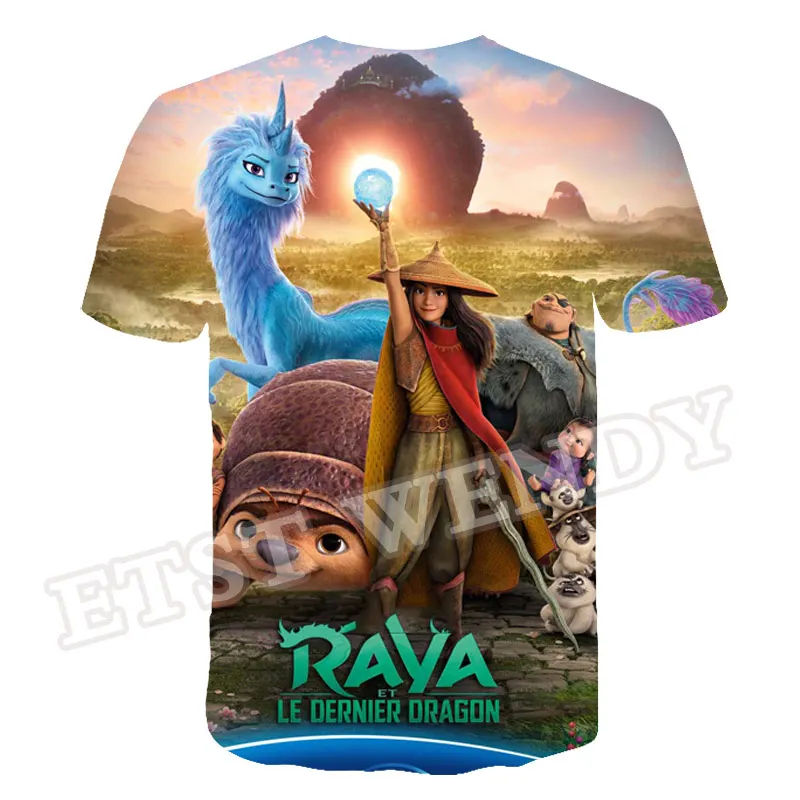 Kwaii Cartoon Raya And The Last Dragon T Shirt Kids Cool 3D Print Boys/Girls T-shirt Summer Casual Comfortable Short O-Nack Tops
Kwaii Cartoon Raya And The Last Dragon T Shirt Kids Cool 3D Print Boys/Girls T-shirt Summer Casual Comfortable Short O-Nack Tops