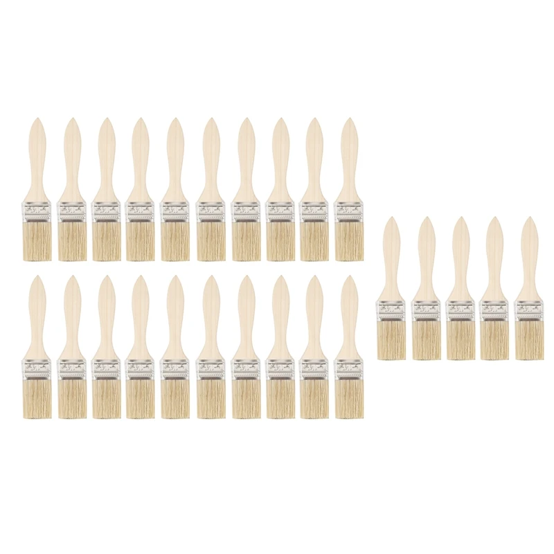 25PCS 35Mm Wide and Thick Brushes Furniture Paint Brush Set Stain Varnish Acrylic and Oil Paint Brushes
25PCS 35Mm Wide and Thick Brushes Furniture Paint Brush Set Stain Varnish Acrylic and Oil Paint Brushes