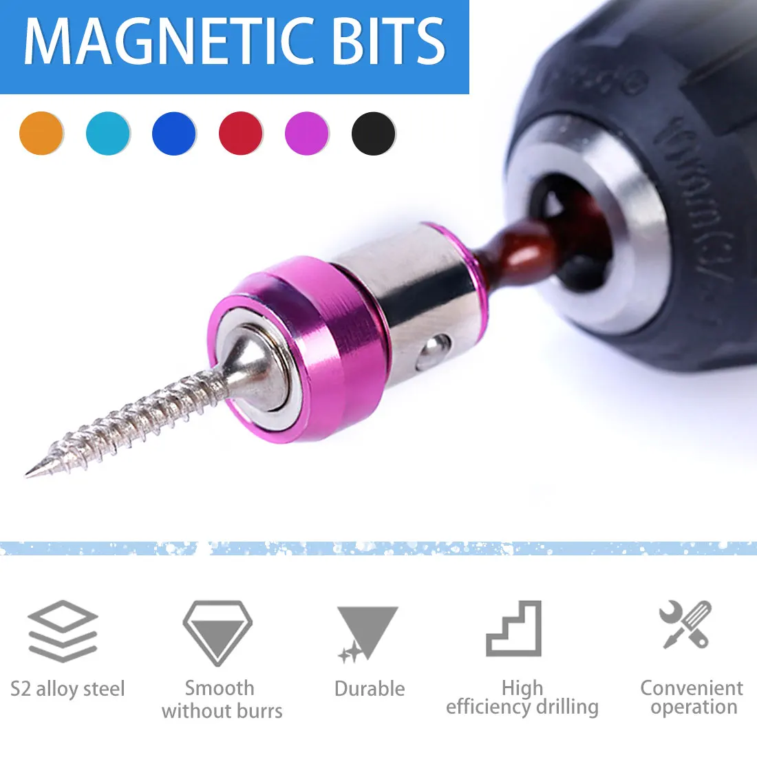 Universal Magnetic Alloy Ring Magnetic Ring Screwdriver Bits Anti-corrosion Strong Magnetizer Drill Bit Magnetic Ring
Universal Magnetic Alloy Ring Magnetic Ring Screwdriver Bits Anti-corrosion Strong Magnetizer Drill Bit Magnetic Ring