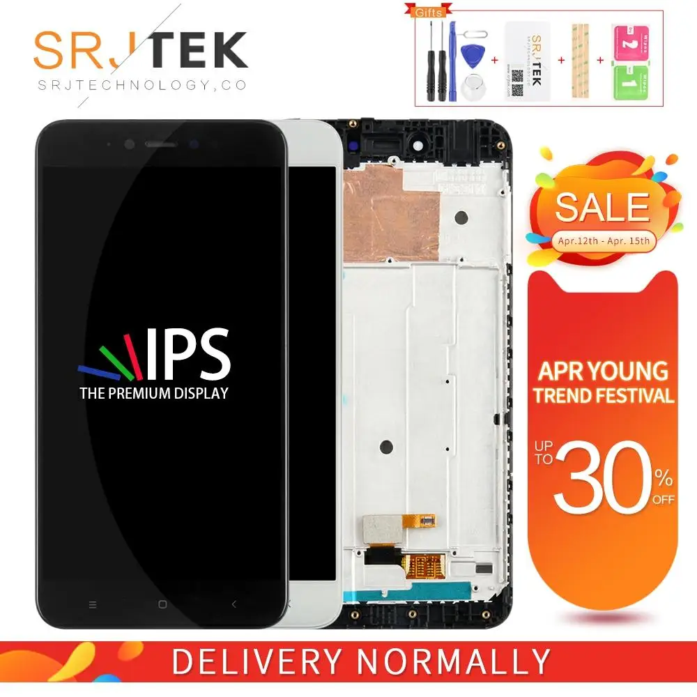 For Xiaomi Redmi Note 5A LCD Touch Screen Digitizer Matrix Full Assembly Note 5A Prime Pro Display With Frame Y1/Y1 Lite LCD
For Xiaomi Redmi Note 5A LCD Touch Screen Digitizer Matrix Full Assembly Note 5A Prime Pro Display With Frame Y1/Y1 Lite LCD
