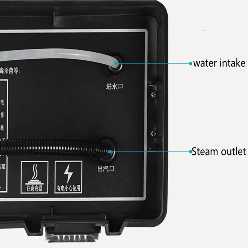 Electric Steaming Cleaning Machine High Pressure Air Conditioner Kitchen Range Hood Car Cleaner EU/AU/UK 220V Temperature | Бытовая