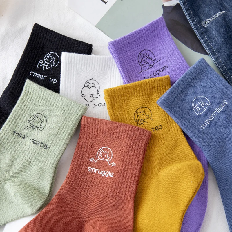 Harajuku Kawaii Casual Women's Socks Cute Design Abstract Socks Korean Style Oil Painting Art Socks Hot Sale Socks Women 2021
Harajuku Kawaii Casual Women's Socks Cute Design Abstract Socks Korean Style Oil Painting Art Socks Hot Sale Socks Women 2021