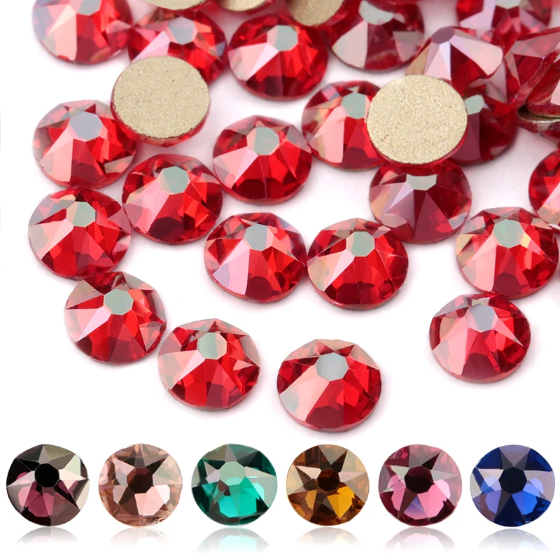 QIAO New Color Plating Series Delicate AB Color Non Hotfix Rhinestones SS16 SS20 8 big 8 Small Crystal Glass Rhinestone Gem
QIAO New Color Plating Series Delicate AB Color Non Hotfix Rhinestones SS16 SS20 8 big 8 Small Crystal Glass Rhinestone Gem