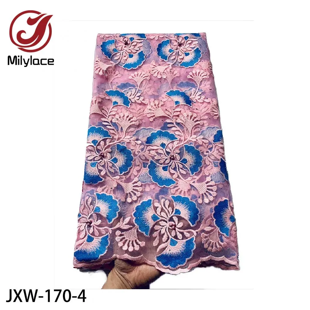 Factory Price Tulle Lace French Nigerian Lace Fabrics African Lace Fabric for Dress JXW-170
Factory Price Tulle Lace French Nigerian Lace Fabrics African Lace Fabric for Dress JXW-170