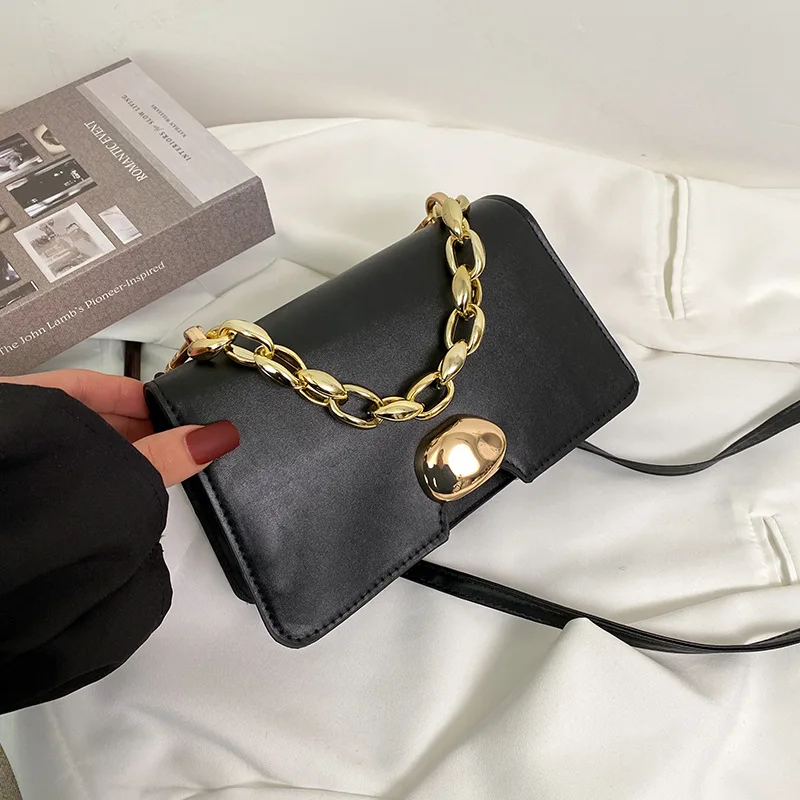 New 2021 Fashion Women Leather Chain Handbag Shoulder Bag Ladies Solid Brand Shopping Bag Messenger Crossbody Bags for Girls
New 2021 Fashion Women Leather Chain Handbag Shoulder Bag Ladies Solid Brand Shopping Bag Messenger Crossbody Bags for Girls