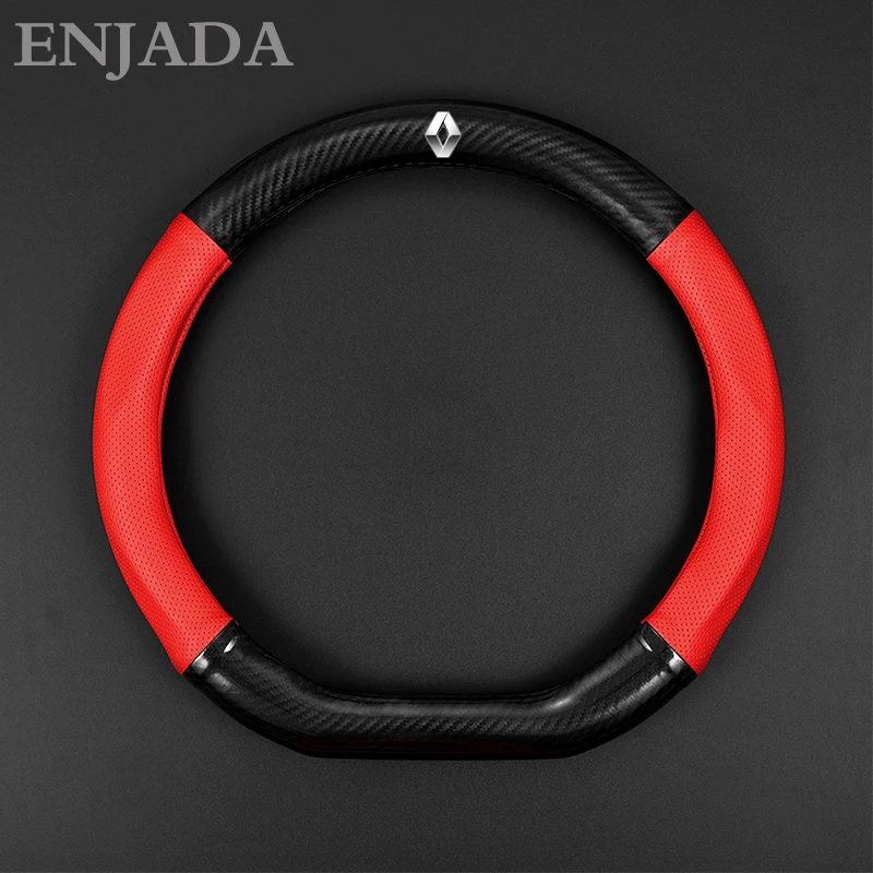 Dedicated Car steering wheel cover for For Renault Captur Duster Megane 2/3 Clio Logan Laguna 2 Kadjar Scenic 2 Car accessories
Dedicated Car steering wheel cover for For Renault Captur Duster Megane 2/3 Clio Logan Laguna 2 Kadjar Scenic 2 Car accessories