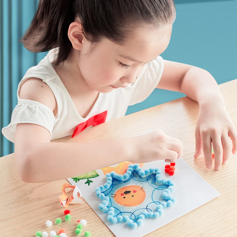 Educational Montessori Games for Children Pom Pom DIY Toys Sensory Fine Motor Skill Learning Materials For Kids 3 Years J2144H
Educational Montessori Games for Children Pom Pom DIY Toys Sensory Fine Motor Skill Learning Materials For Kids 3 Years J2144H