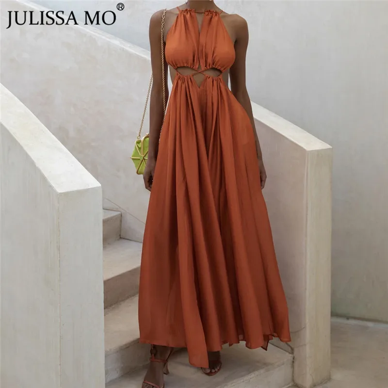 Женское асимметричное платье Julissa Mo, без рукавов, с лямкой на шее, длинное вечерние нее платье, Элегантное летнее платье для отдыха
Женское асимметричное платье Julissa Mo, без рукавов, с лямкой на шее, длинное вечерние нее платье, Элегантное летнее платье для отдыха