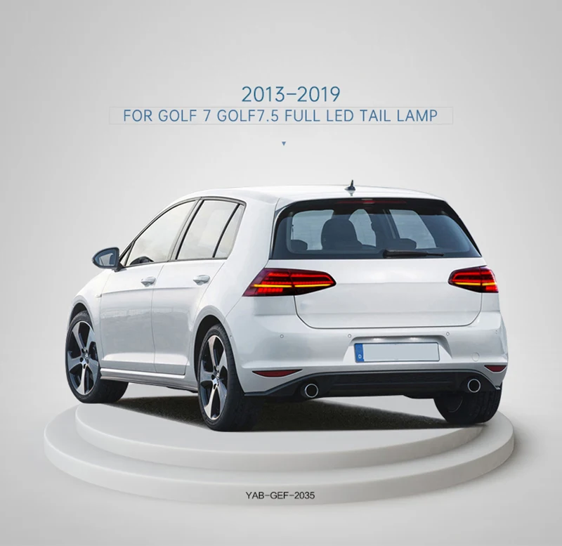 Задние фонари для Volkswagen Golf 7 GOLF7. 5 2013-2019 светодиодный ные ДХО автомобильные задние фары в сборе сигнал автомобильные аксессуары Модифицирова...
Задние фонари для Volkswagen Golf 7 GOLF7. 5 2013-2019 светодиодный ные ДХО автомобильные задние фары в сборе сигнал автомобильные аксессуары Модифицирова...
