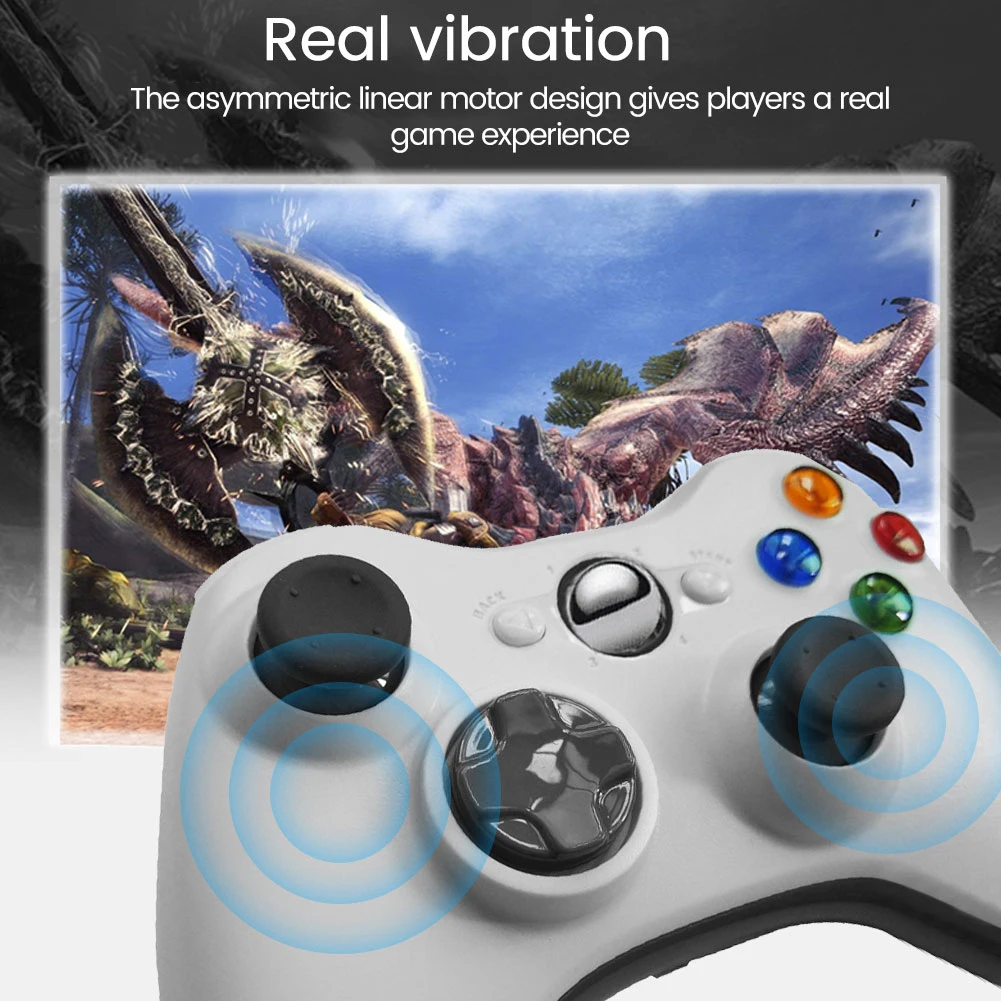 Wired USB PC Game Controller Gamepad Game Joystick For Steam Game Suitable For PC Windows Computer Laptop 7/8/10
Wired USB PC Game Controller Gamepad Game Joystick For Steam Game Suitable For PC Windows Computer Laptop 7/8/10